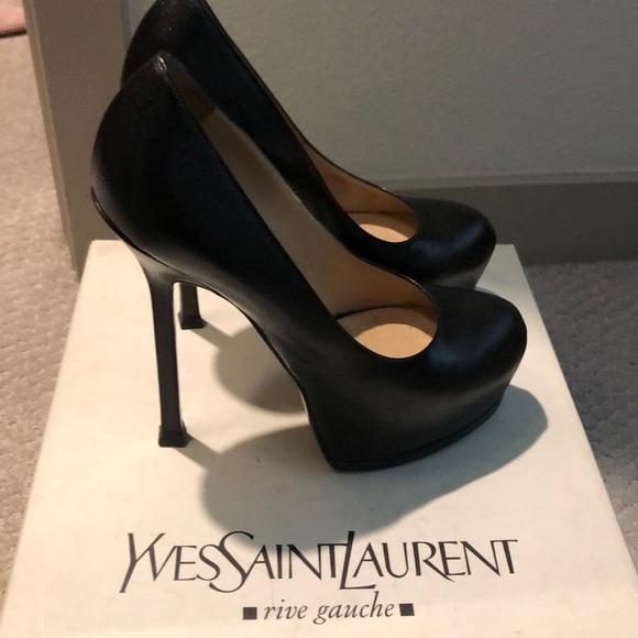 YSL Tribtoo 105 Black Pump - Picture 2 of 11